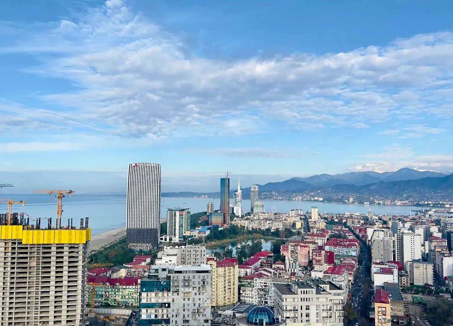 Apartmán Mountain & Sea View Studio At Alliance Batumi