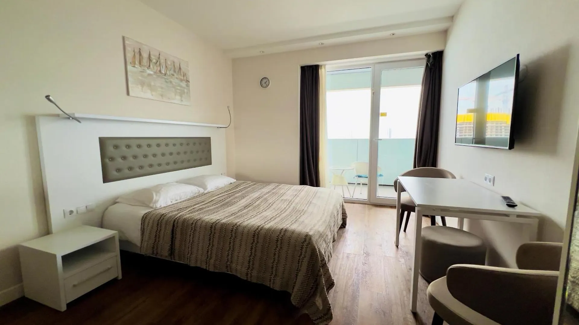 Mountain & Sea View Studio At Alliance Batumi Apartment
